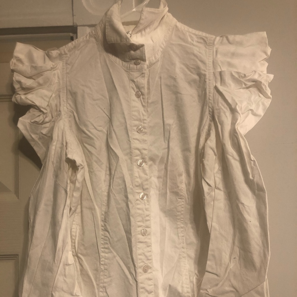 Puffer type long sleeve shirt